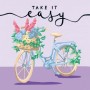 Ravensburger - CreArt pictura pe numere pentru adulti bicicleta Take it easy Ravensburger - 2